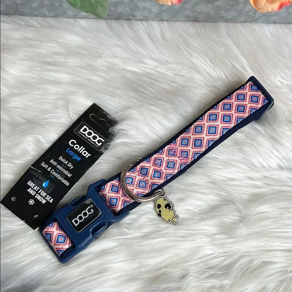 'CLIP IT' NEOPRENE DOG COLLAR - GROMIT LARGE NWT